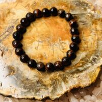 red tiger eye bracelet