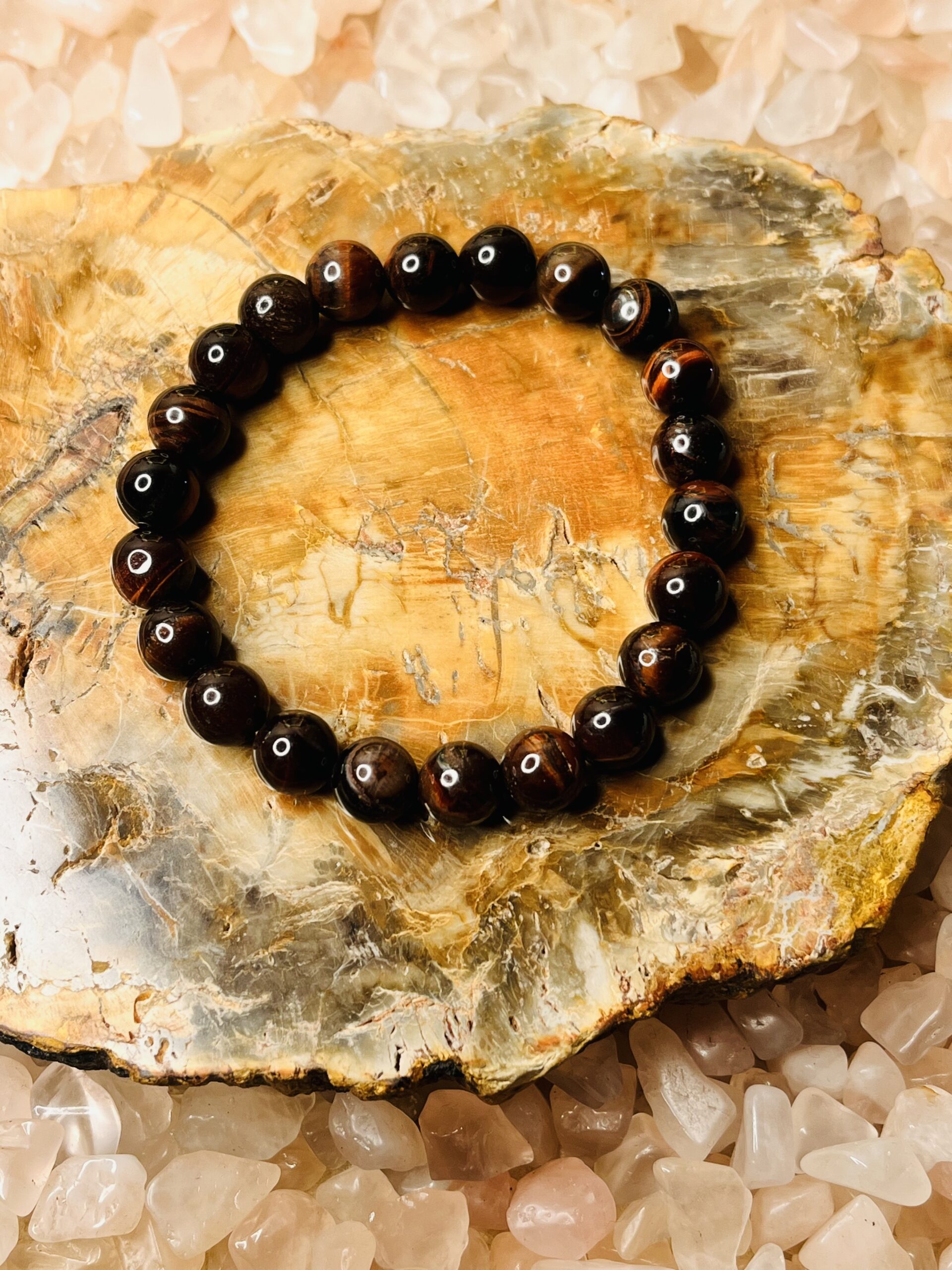 red tiger eye bracelet