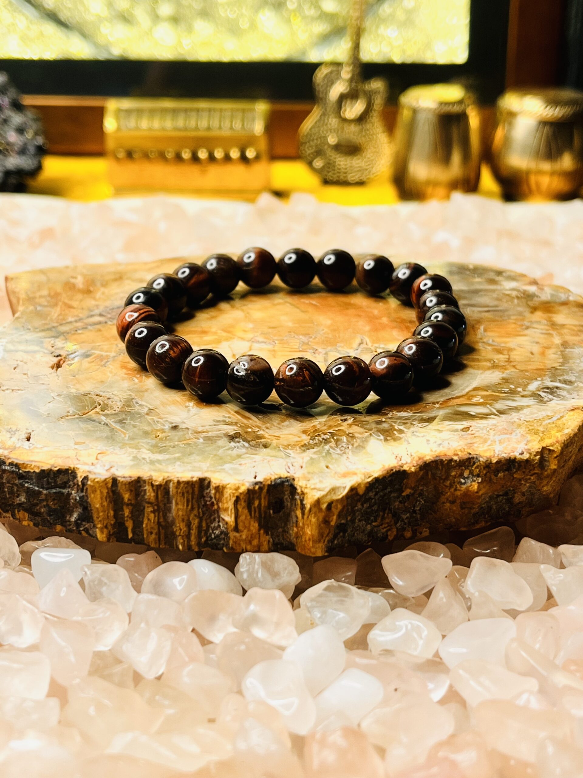 red tiger eye bracelet - Image 2