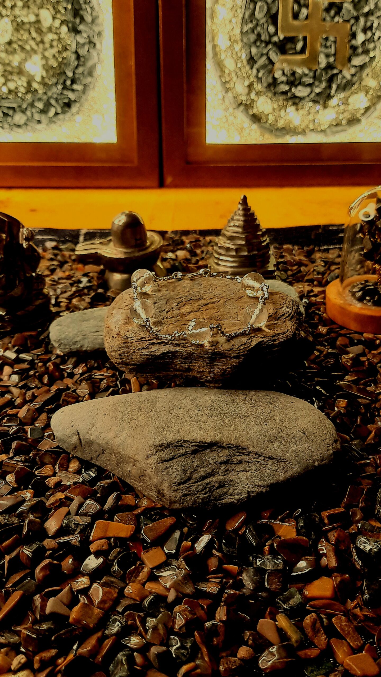 Clear Quartz Silver Bracelet - Image 4